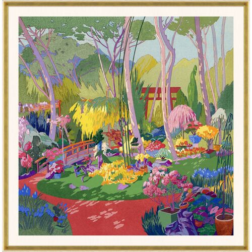 Fantasy Garden Painting