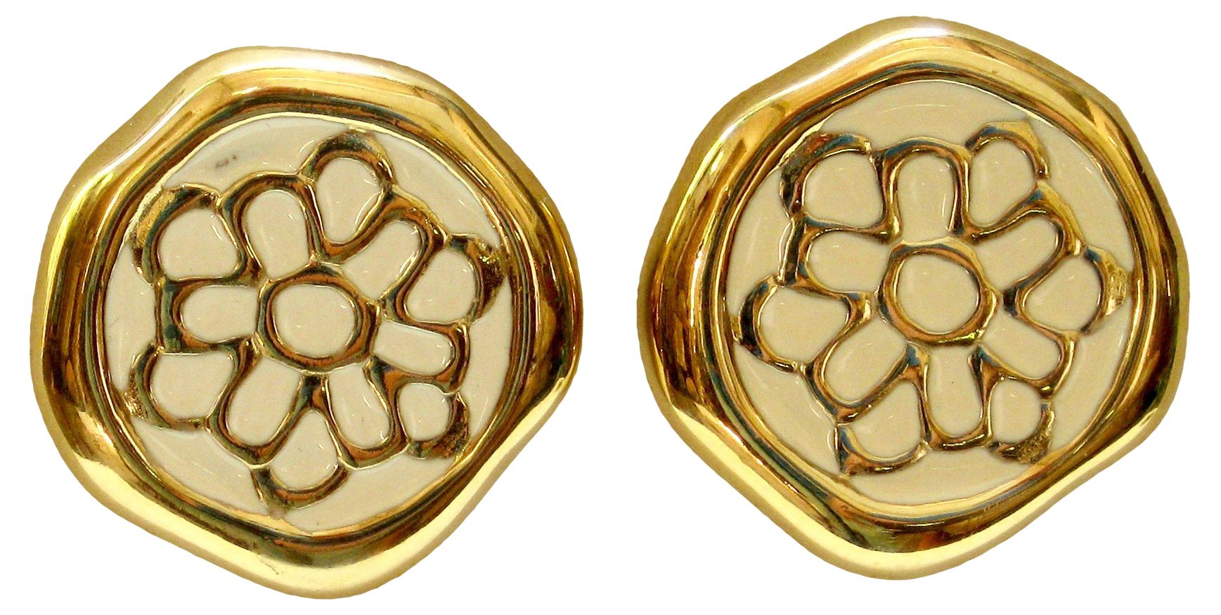 1980s Givenchy Clip-On Earrings~P77372999