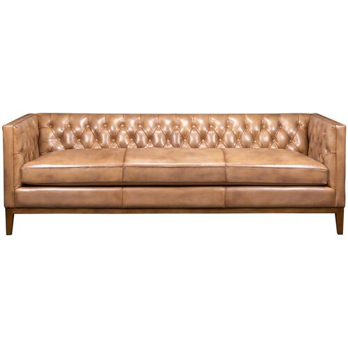 Hampton Leather Sofa