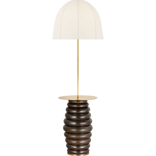 Phoebe Extra Large Tray Table Floor Lamp