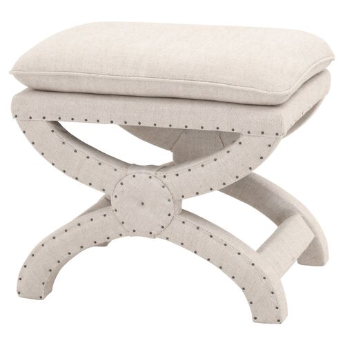 Darci Pillow-Top Ottoman, Bisque French~P77656667