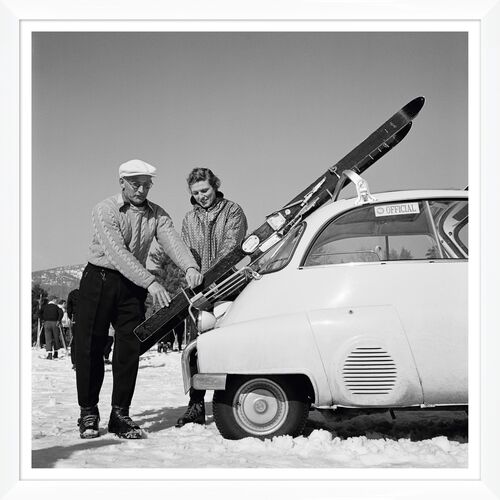 "New England Skiing," Slim Aarons, January 1, 1955 Photograph