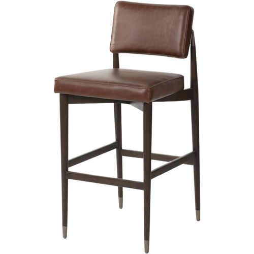 Wilhelmina Bar Stool, Havana Brown