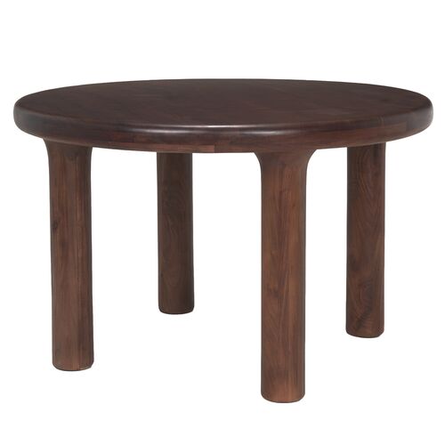 Ralston 48" Round Mango Wood Dining Table Ralston 48" Round Mango Wood Dining Table