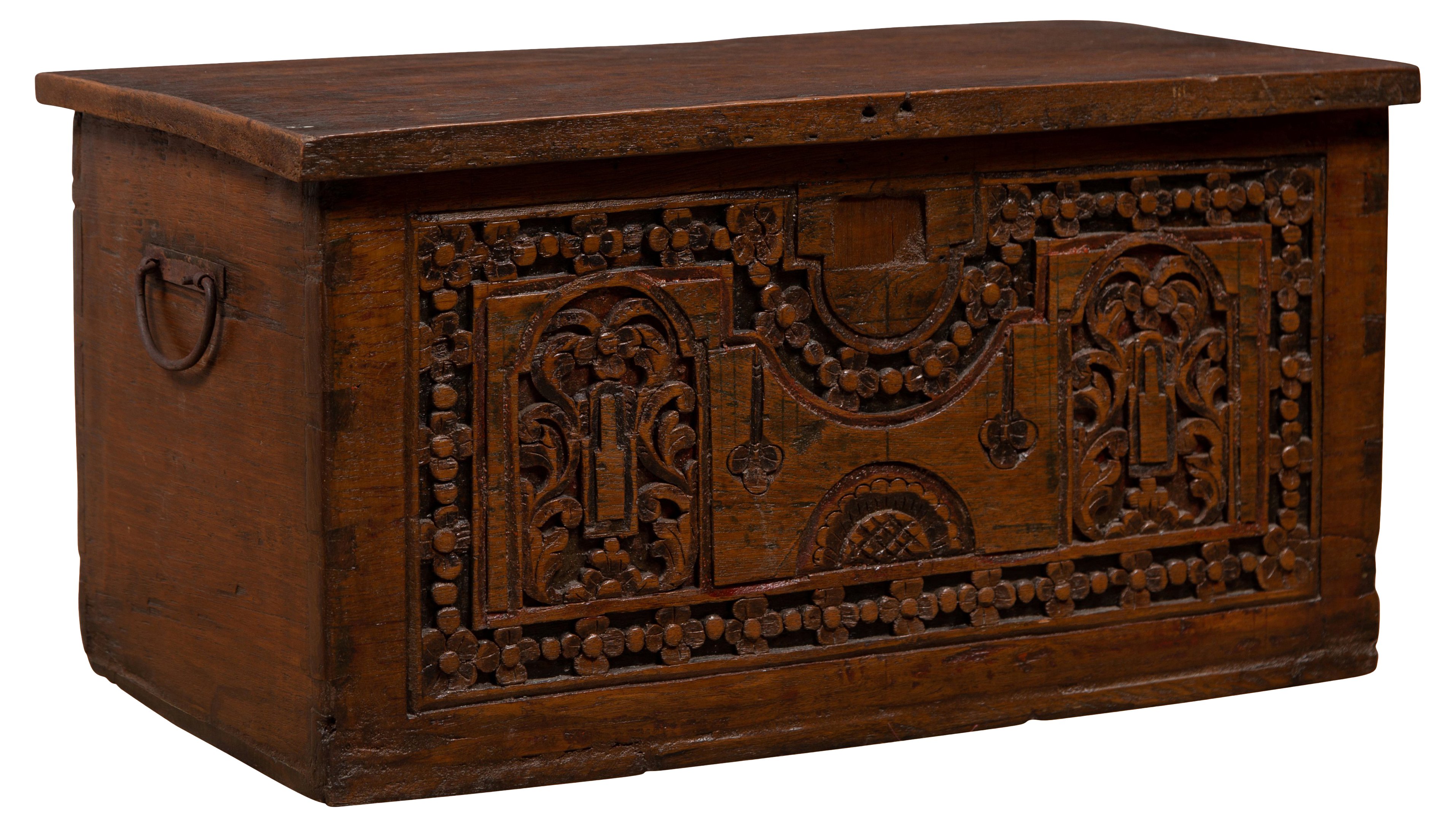 Antique Indonesian Decorative Wooden Box~P77555579