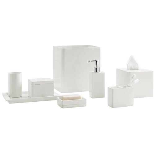 Lacca Tray, White Lacca Tray, White
