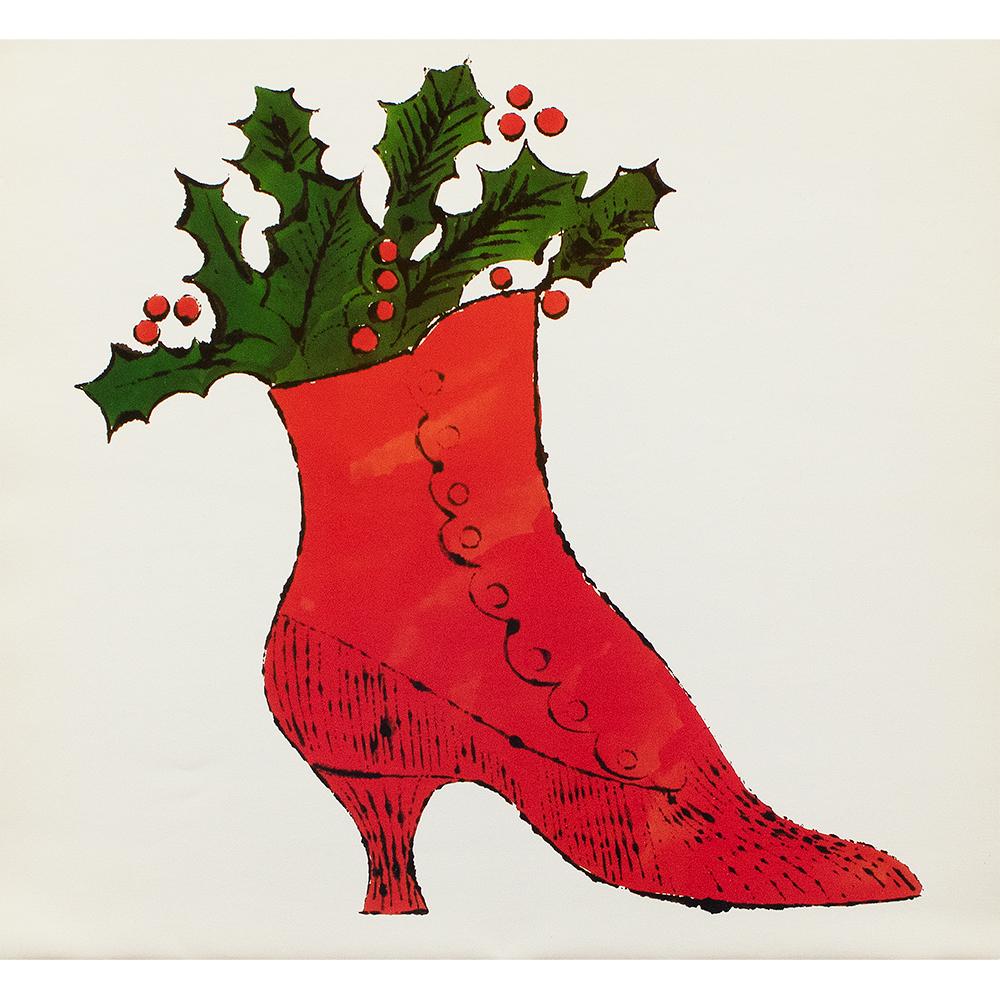 After A. Warhol, Red Boot With Holly~P77669336