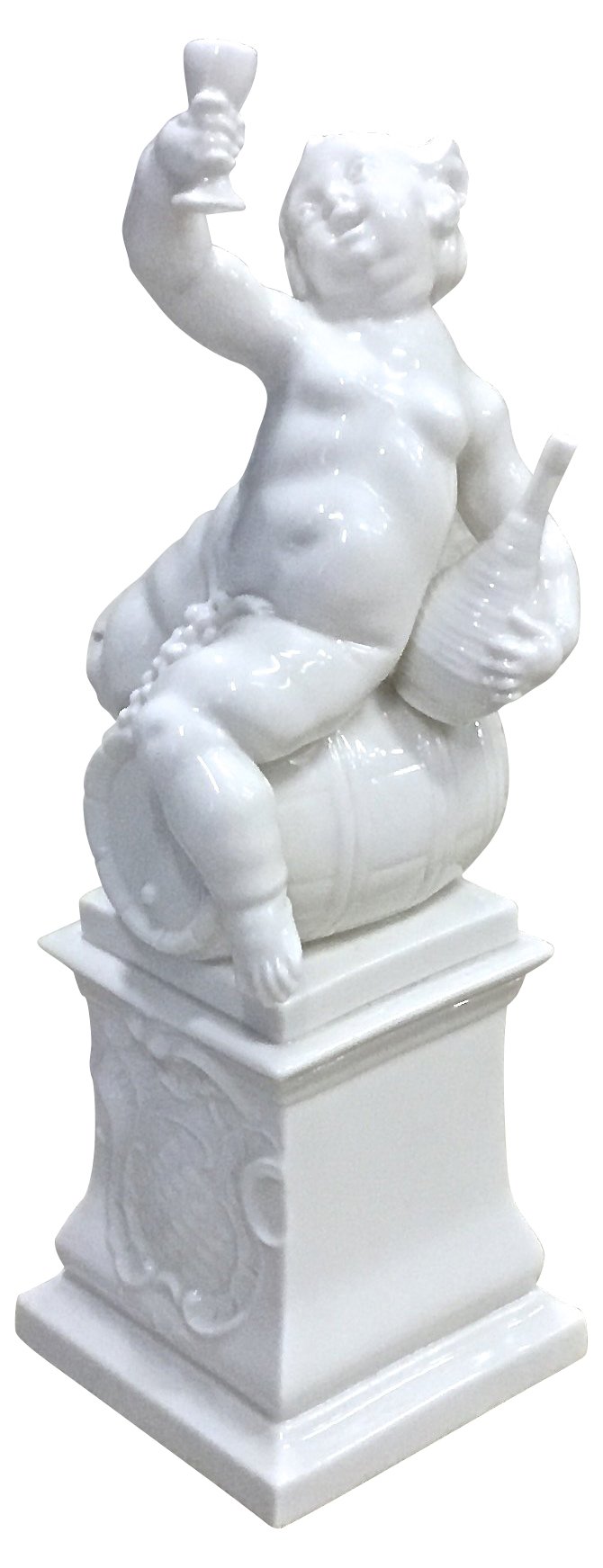Porcelain Bacchus Cherub Figurine~P77542888