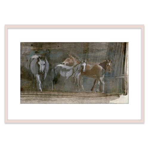 Mary H. Case, Marfa Colts Painting~P77492872