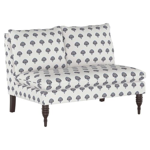 Bacall Settee, Floral~P77550105