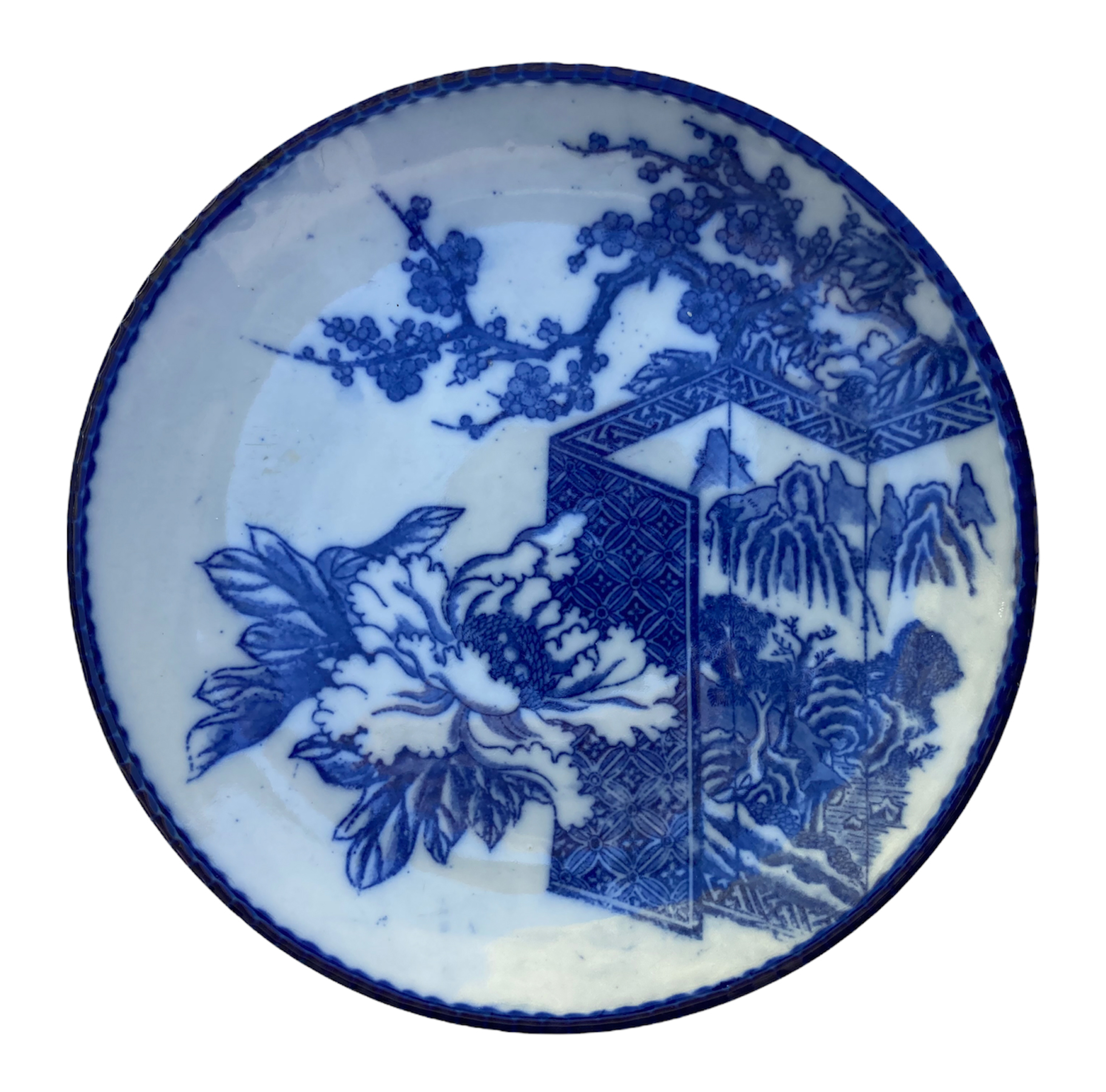 Blue & White Asian platter~P77662212