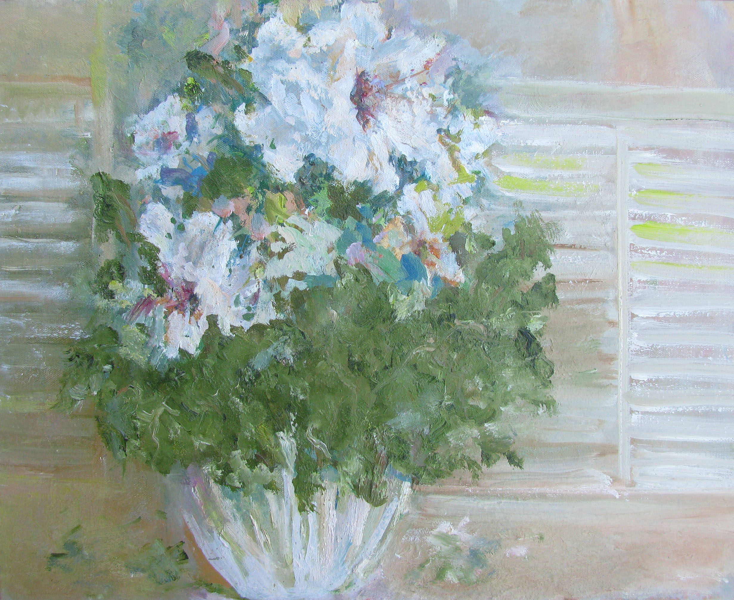 Impressionist Floral Painting byJohnston~P77647788