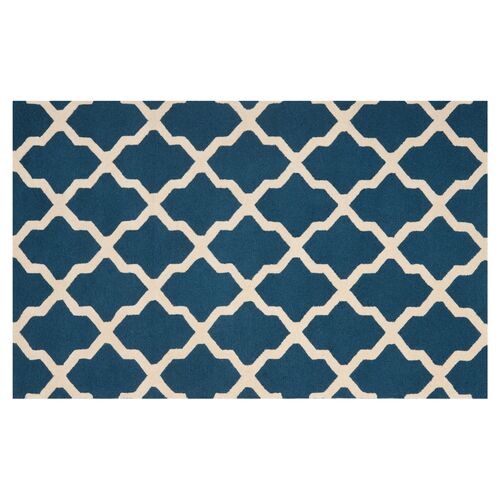 Mulberry Rug, Navy/Ivory~P75754154
