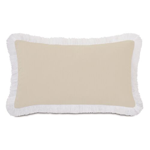 Luna 13x22 Lumbar Outdoor Pillow, Oyster~P77617416