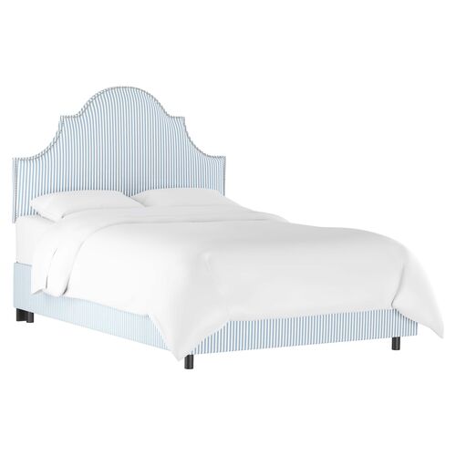 Hedren Stripe Bed, Blue/White~P77441241