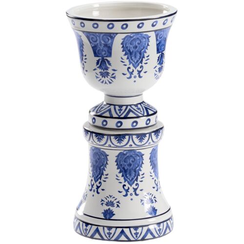 Blue And White Ceramic Jardiniere
