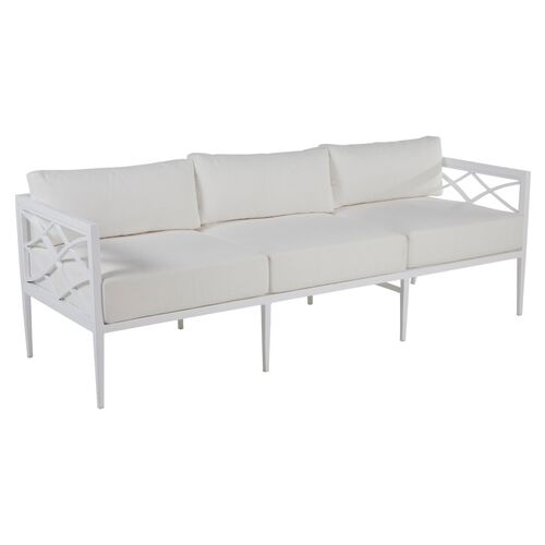 Elegante Outdoor Sofa, Chalk White~P77578994
