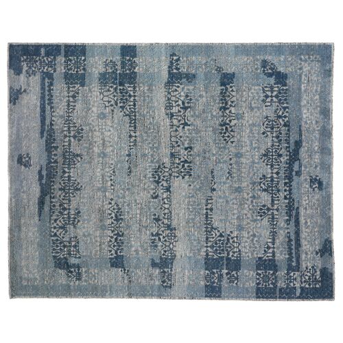 Karis Hand-Knotted Rug, Blue~P77506001