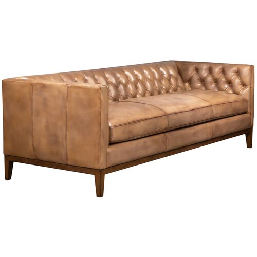 Hampton Leather Sofa