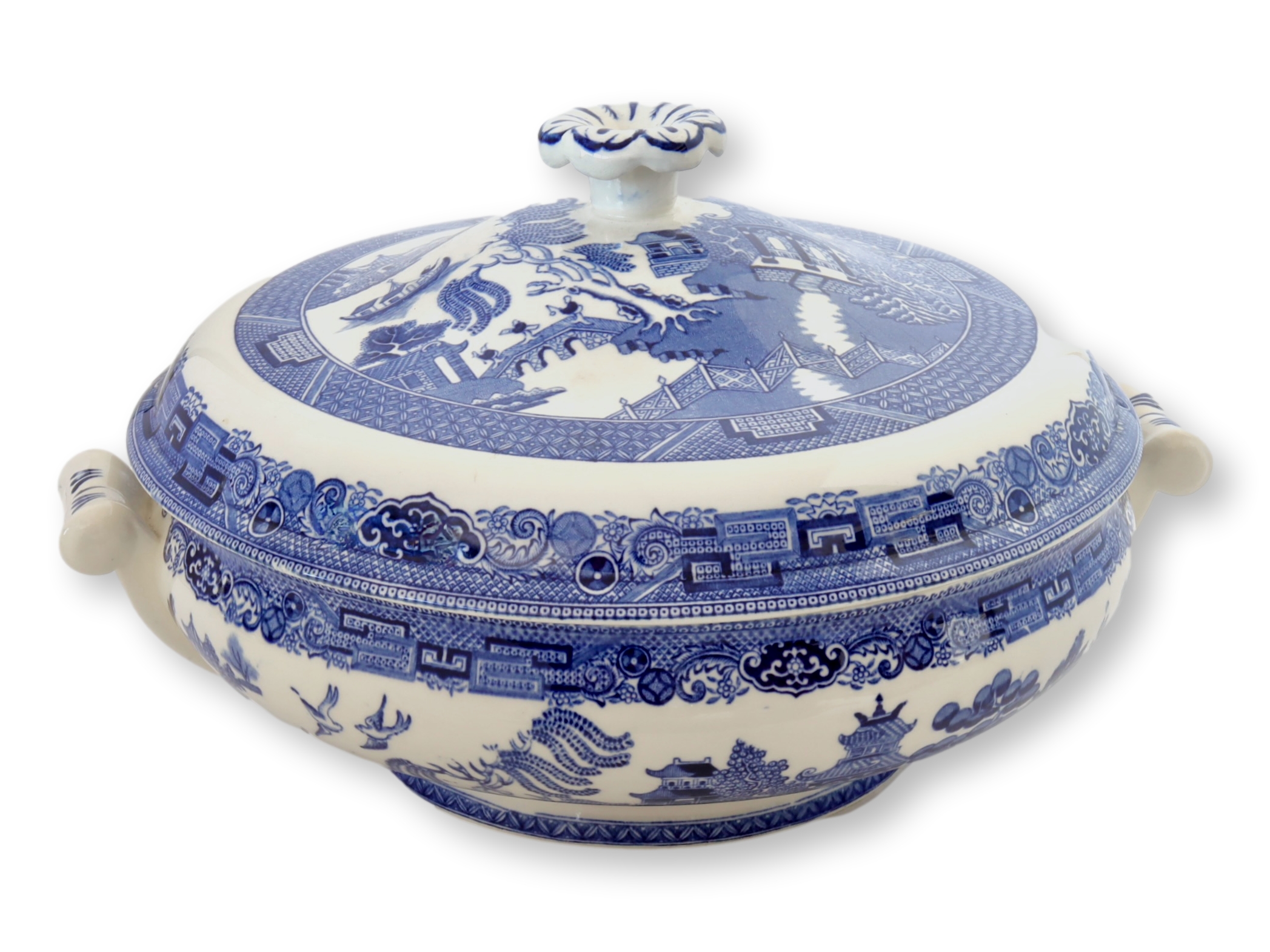 Wedgwood Willow Pattern Covered Tureen~P77696437