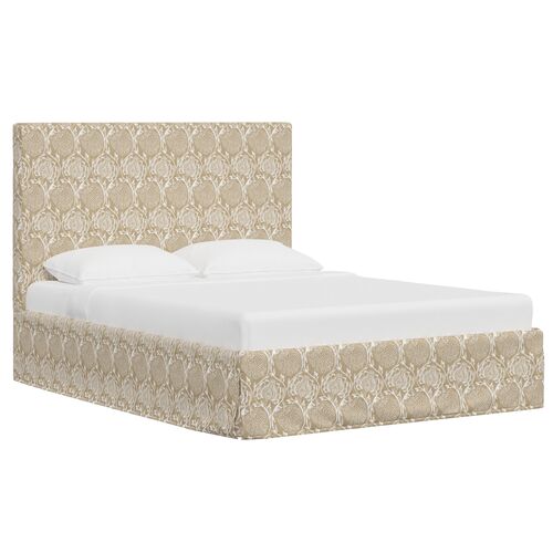 Juliet Slipcover Bed, Ranjit Floral