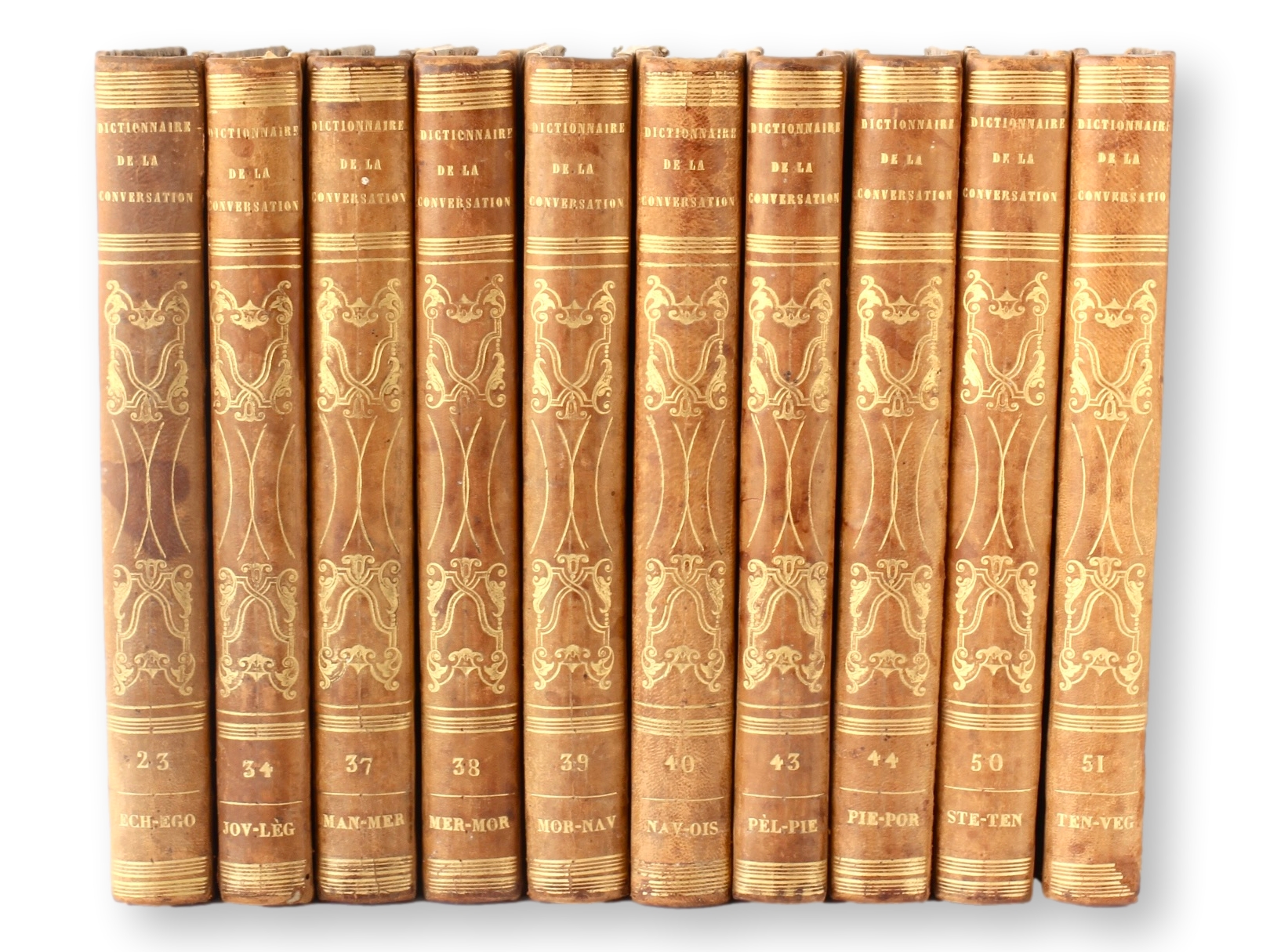 1837 French Conversation Books Set of 10~P77717126
