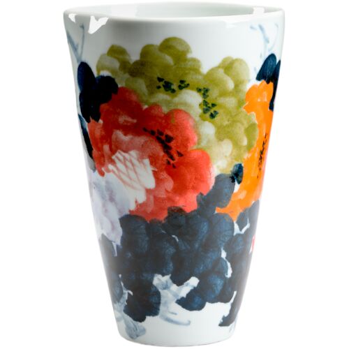 Garden City Ceramic Vase, Multicolor