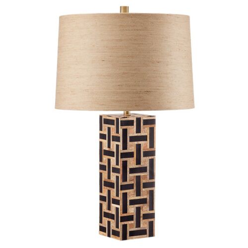 Aarna Wood Table Lamp