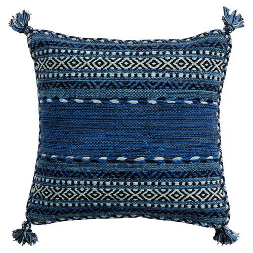 Trenza 18x18 Pillow, Blue~P77040655