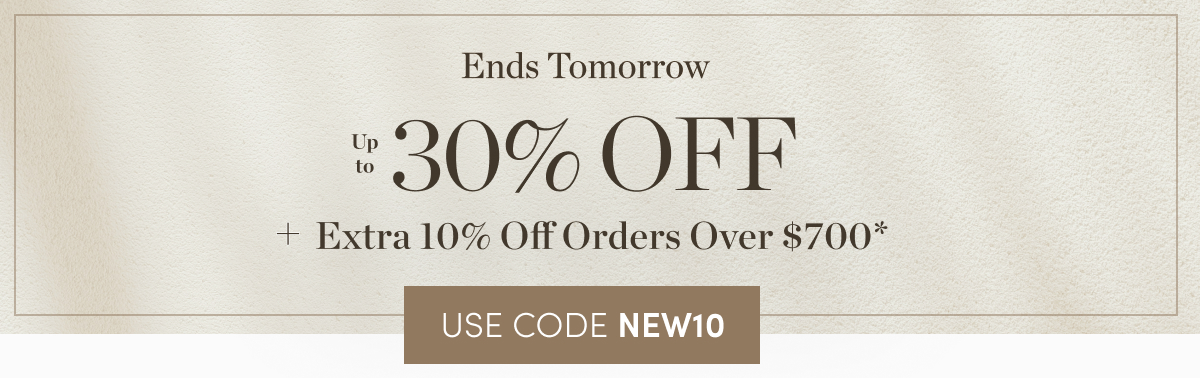 Up to 30 Percent Off Sitewide