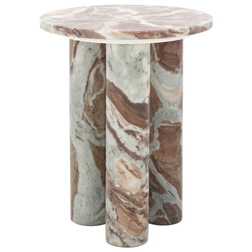 Nashan Marble Accent Table