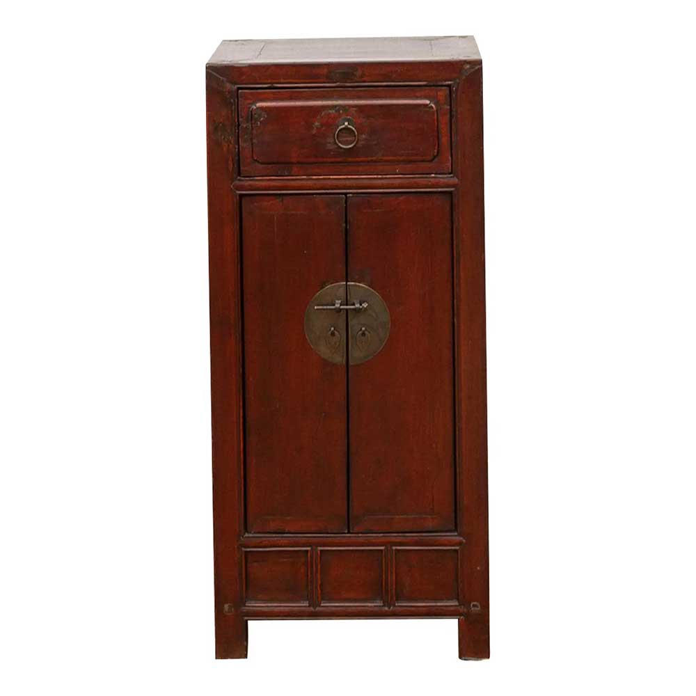 Antique Chippendale Style Slim Cabinet~P77717285