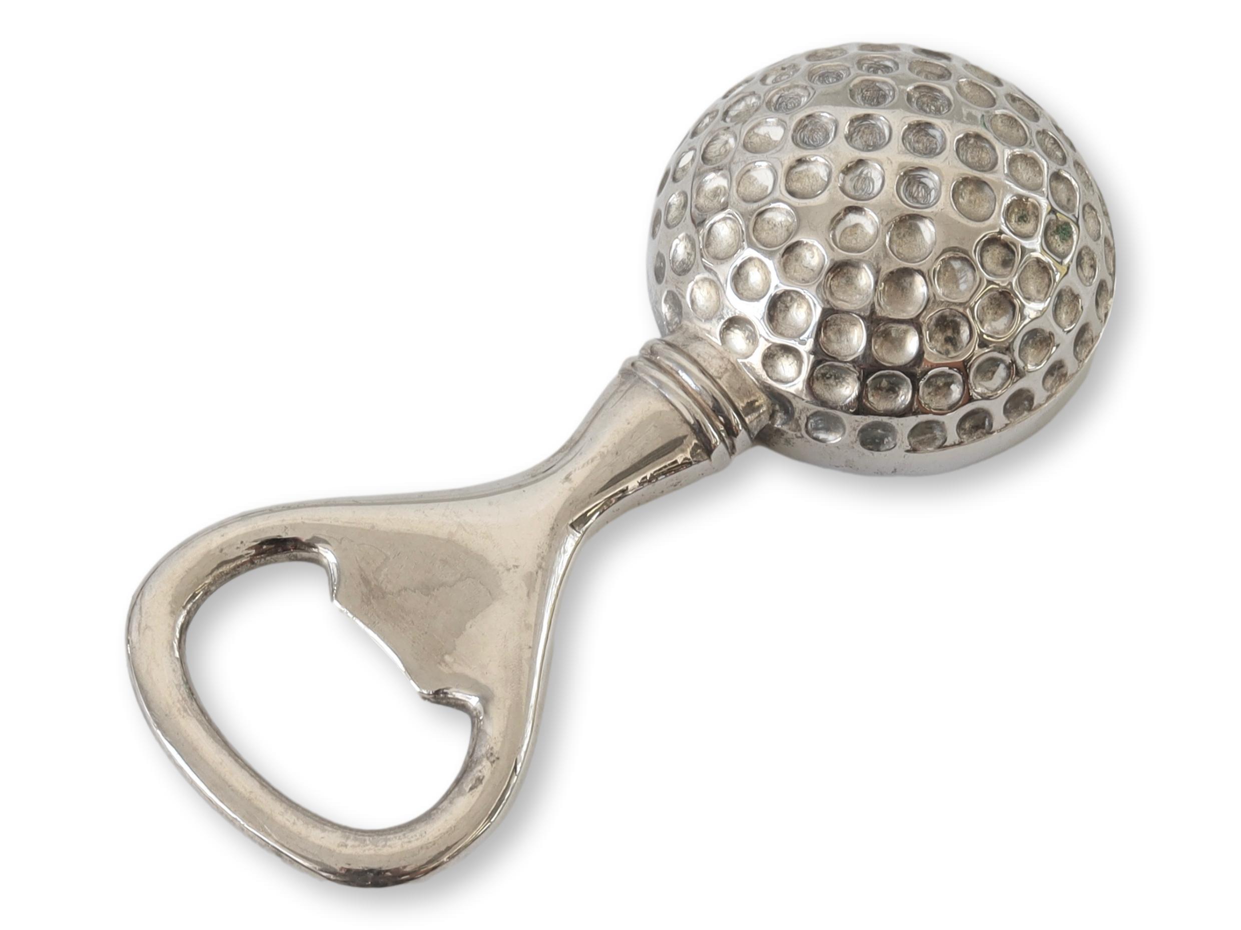 English Golf Ball Bottle Opener~P77684349