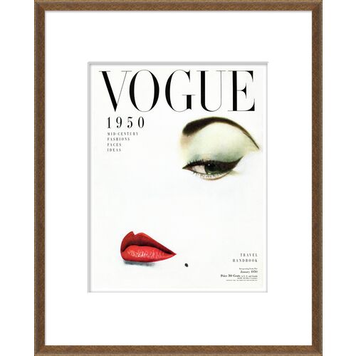Vogue Magazine Cover, 1950 Mid-Century~P77585649