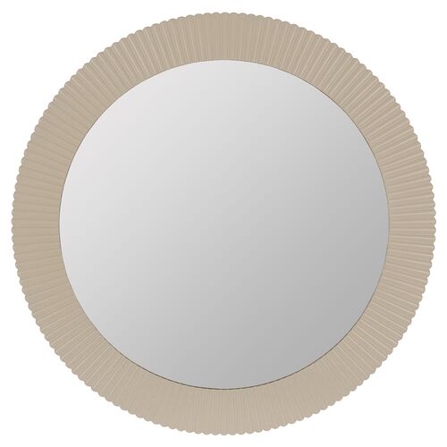 Josie Custom Painted Round Wall Mirror