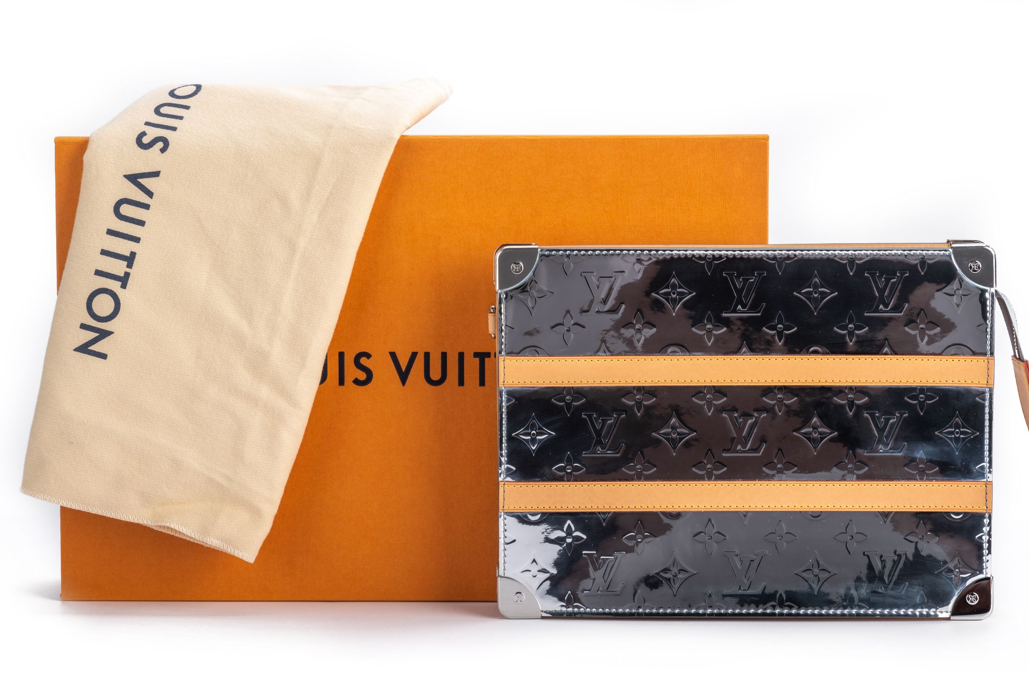 Louis Vuitton Virgil Abloh Monogram Mirror Trunk Pouch