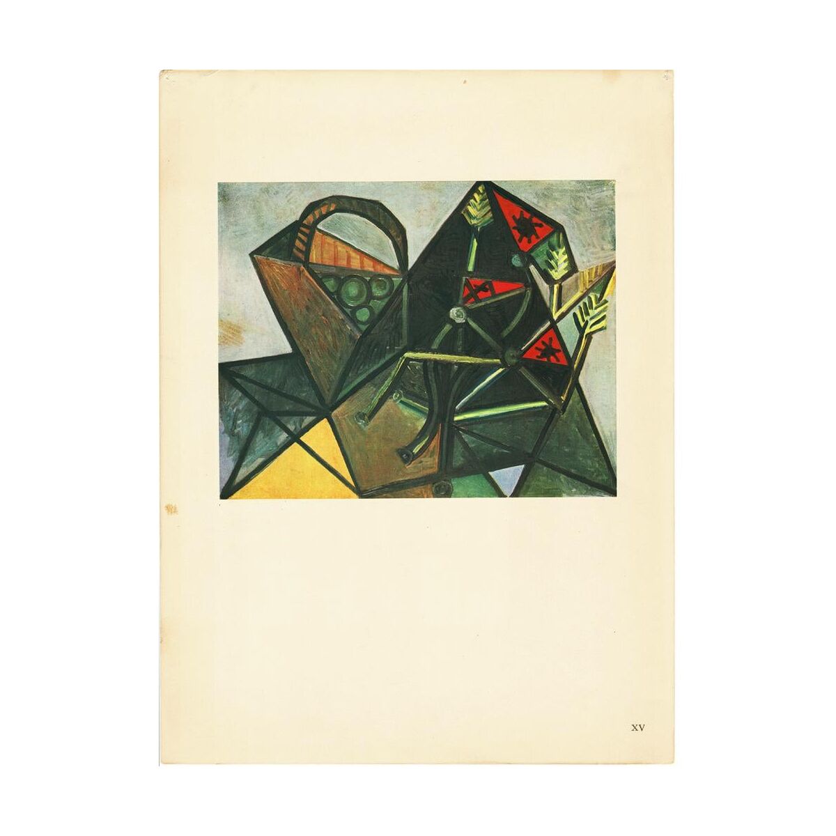 1943 Picasso Still Life, First Edition Parisian Lithograph