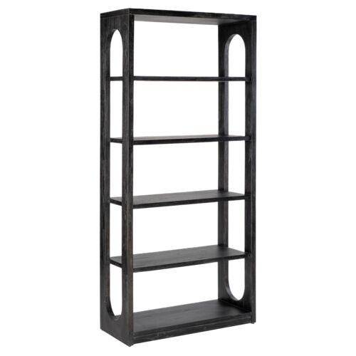 Commerce & Market 5-Tier Etagere, Black