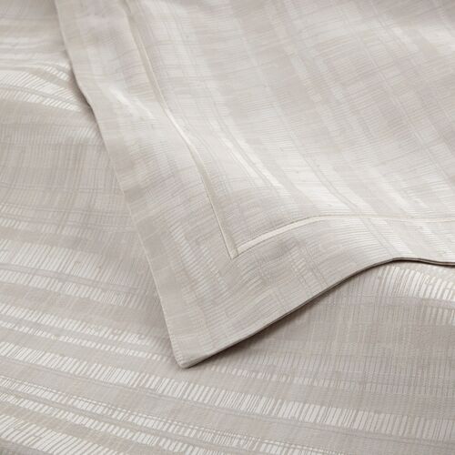 Biagio Jacquard Duvet, Pearl