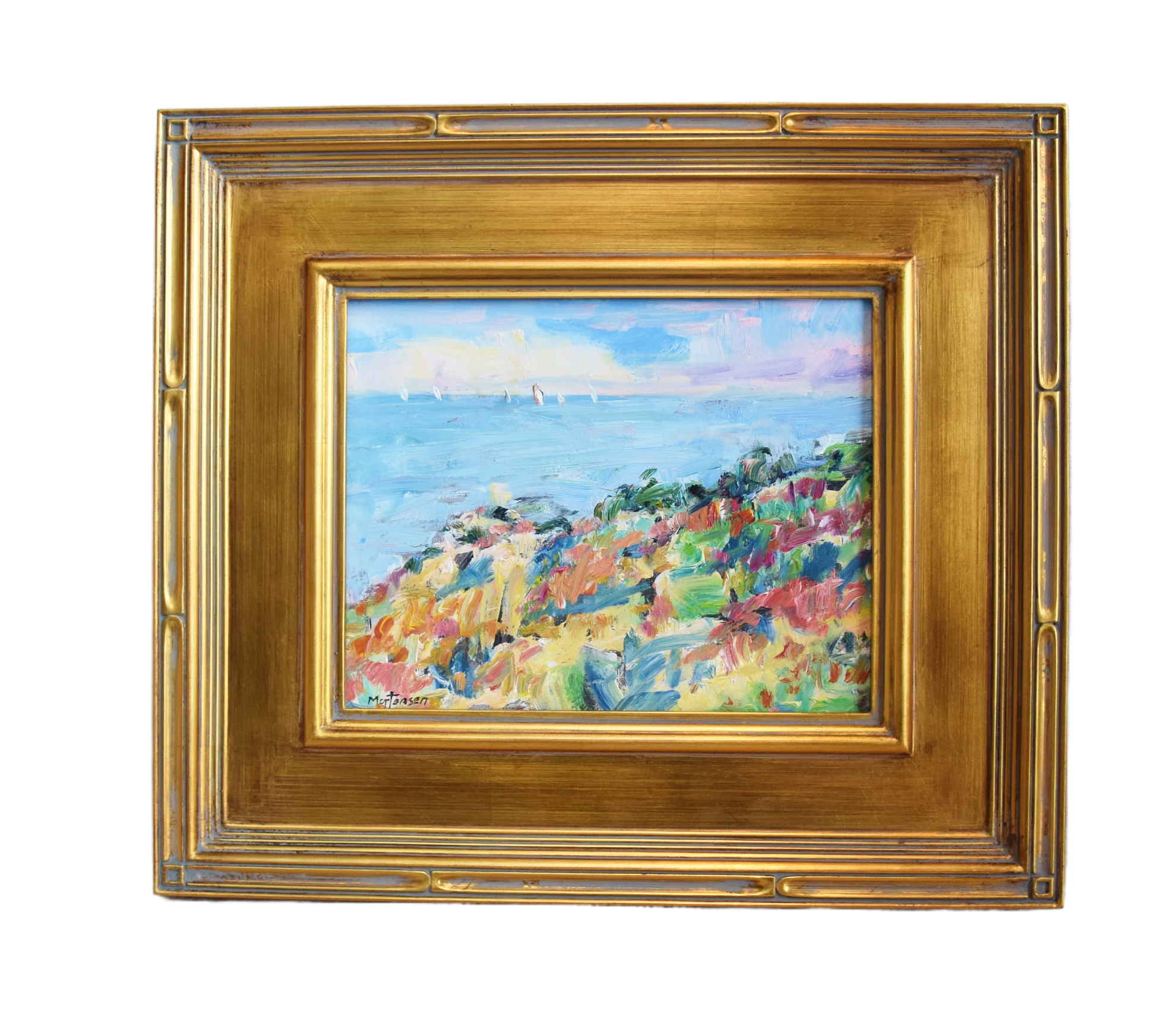 Coastal Landscape Seascape Oil Painting