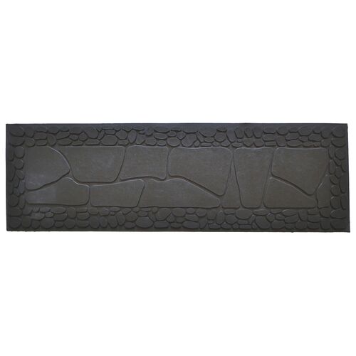 Stone Step Mat, Black