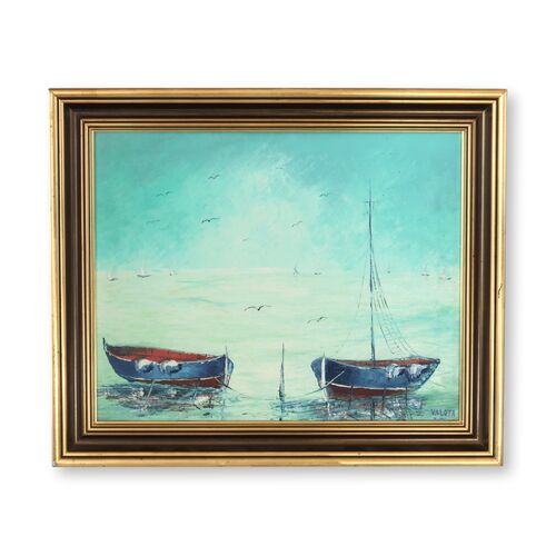 Italian Riviera Mediterranean Painting Italian Riviera Mediterranean Painting