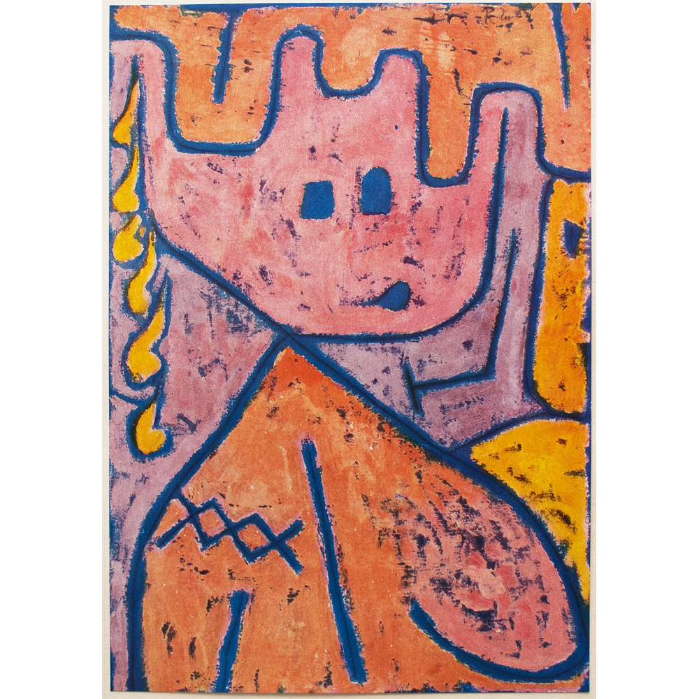 1947 Paul Klee, "A Head"~P77660722