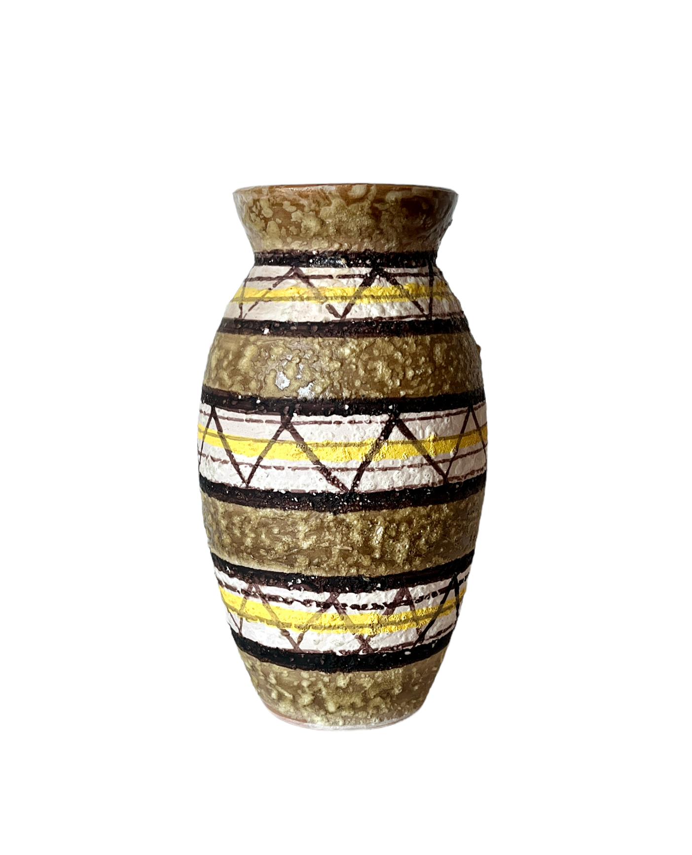 1970s Italian Painted Ceramic Vase~P77655067