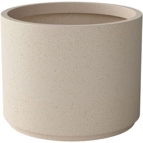 Tamarind Round Planter, Limestone