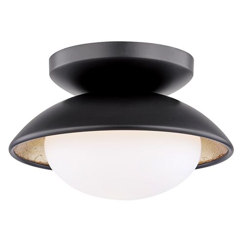 Nilo Steel Semi Flush Mount