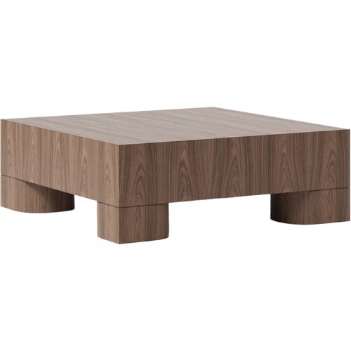 Rilén Square Coffee Table, Walnut Rilén Square Coffee Table, Walnut