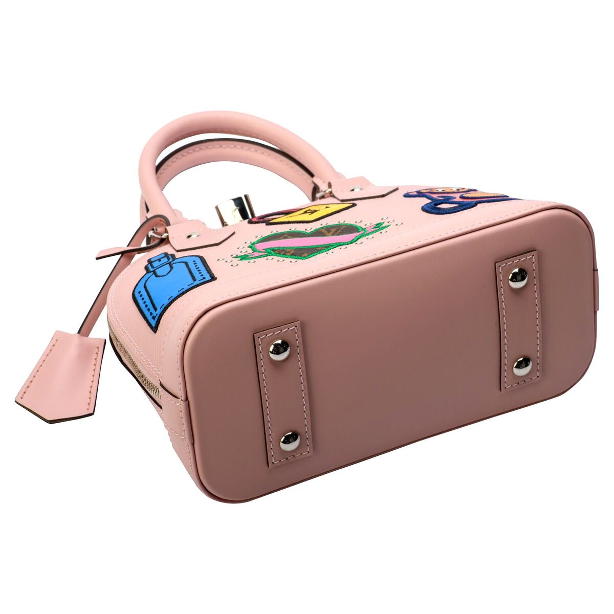 Louis Vuitton Alma Stickers Bag - Vintage Lux - Pink