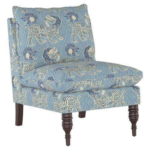 Daphne Slipper Chair, Lion Blue~P77550052