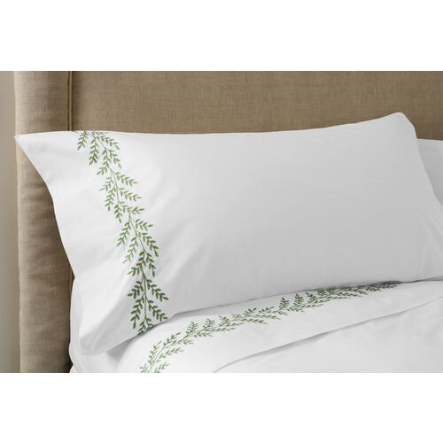 Willow Embroidered Sheet Set